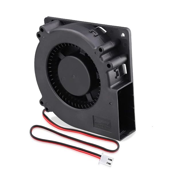 GDSTIME 120mm Blower Fan 120 x 32mm Cooling Blower Fan 120mm Turbo Case Fan 12V Centrifugal Fan 3000 RPM Brushless Cooling Fan For Inflatables BBQ DIY Ventilation Exhaust Fan Replacement