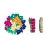 TOMOKOMAMA White Sage Turquoise Smudge Kit (Incense Cones)