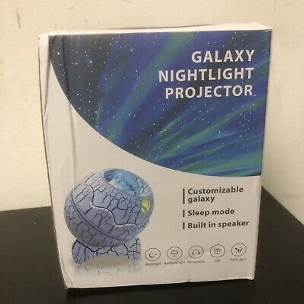 DINOSAUR Star Projector 4 in 1 Galaxy Projector LED Lamp Bluetooth Remote Egg