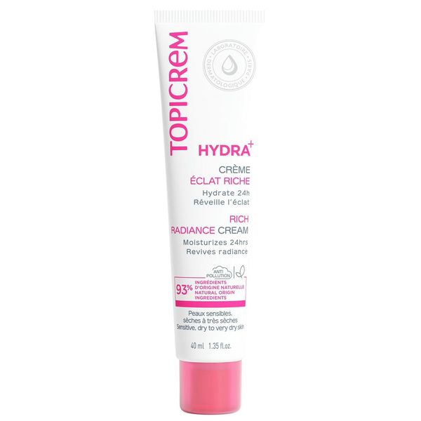 Topicrem Hydra+ Rich Moisturizing Radiance Nemlendirici Krem 40 ml