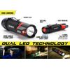 BAMFF 6.0- 600 Lm Dual LED Tactical Flashlight- Rechargeable
