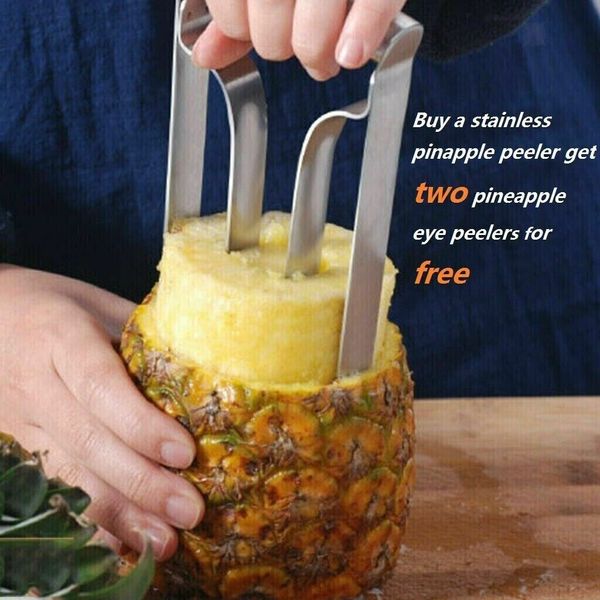 Stainless Steel Pineapple Corer Cutter Slicer Wedger Dicer Easy Kitchen Tool