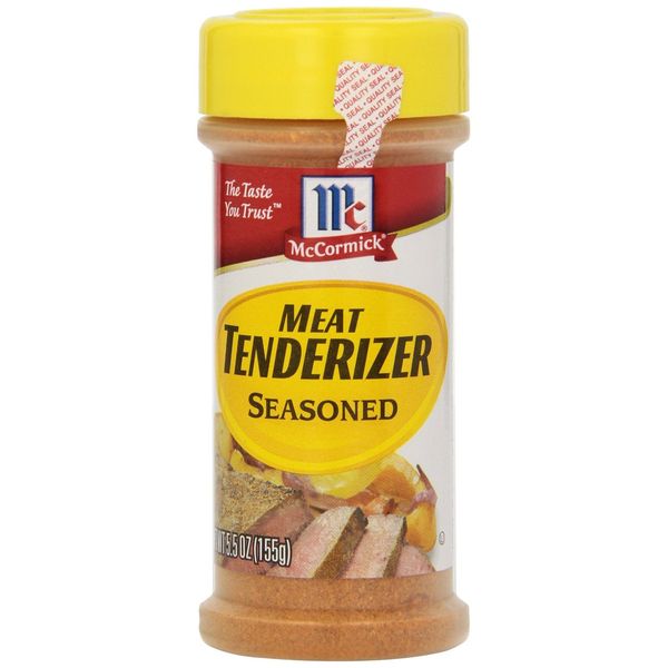 McCormick Seasoned Meat Tenderizer 5.5oz Container (Pack of 3)