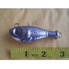 2 PCS. FISH HEAD RIG, FLUKE JIG LURE, 6 OZ.  UNPAINTED