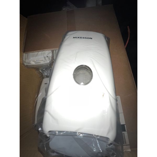 New McKesson Soap Dispenser White Manual Press