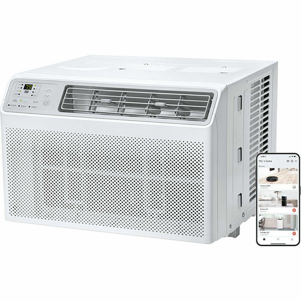 TCL H8W24W 8000 BTU 350 Sq. Ft. Smart Window Air Conditioner