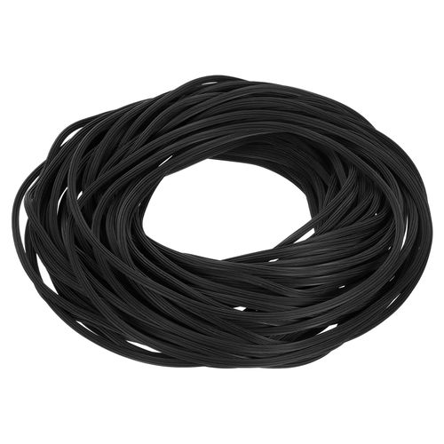 uxcell PVC Screen Spline, 0.14"x65.6ft Round Window Screen Repair Retainer Spline for Door Window Screens Replacement (20 Meter, Black)