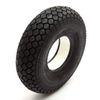 Solid PU Tyre 4.00-5 Black Puncture Proof Fits Mobility Scooter Diamond Tread 5 Inch Rim