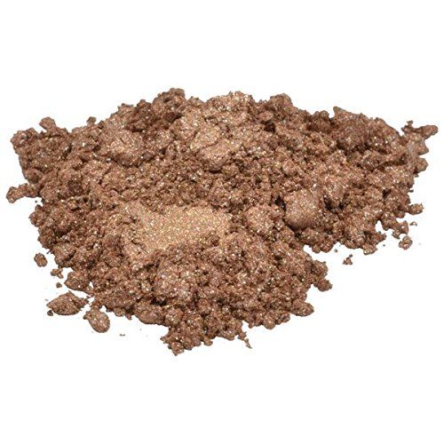 Aladdin's Lamp Brown Sienna Mica Colorant Pigment Powder Cosmetic Grade by H&B Oils Center (4 oz)