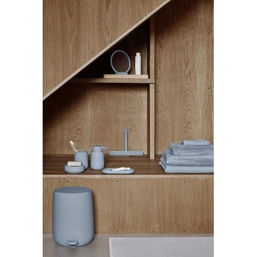 Blomus Riva Organic Terry Cloth Bath Towel Microchip (Light Grey) 28x55 / 70x140cm