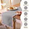 Folkulture Table Runner| 90 Inches Long Easter Table Runner| 100% Cotton Rustic Easter's Table-Decoration | Scalloped Runners' for Easter' Basket Stuffers (Lilac Mist)