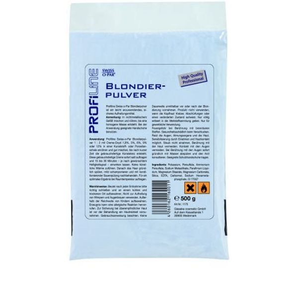 PROFILINE Bleaching Powder – Blue – Dust-Free, 500 g