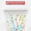 schone Rectangle Clip Lock Container – Holds 1000ml – Leakproof & Airtight – FOR KITCHEN STORAGE & ORGANISATION (Beige)