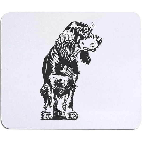 Azeeda 'Gordon Setter Standing' Mouse Mat/Desk Pad (MO00030721)
