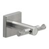 Gedy Fuji Double Hanger Brushed