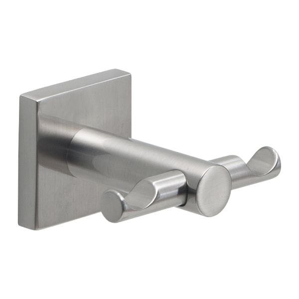 Gedy Fuji Double Hanger Brushed