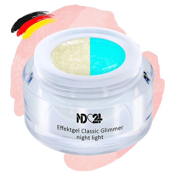 UV LED Effect Gel Night Light - Glow-in-the-Dark - Studio Quality - Made in Germany - 5 ml