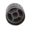 sourcingmap 5 Pcs 6mm Diameter Bulb Light Lamp Dimmer Control Rotary Knob Cap Black
