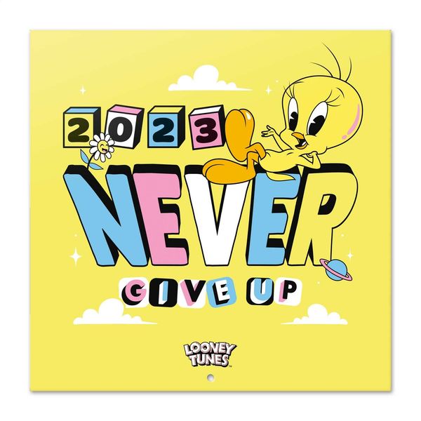 Grupo Erik Looney Tunes Wall Calendar 2023 12' x 12' FSC| 12 Month Planner | Square Wall Calendar 2023 | Family Planner Calendar 2023 | Looney Tunes Calendar 2023 | Free Looney Tunes Poster