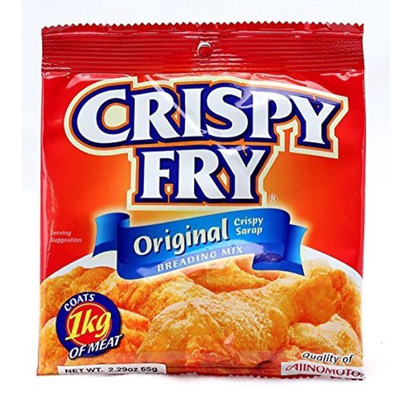 Lot of 2 Ajinomoto - Crispy Fry Breading Mix 62 grams / 2.19 oz each pk (2 pk Original) by Crispy Fry