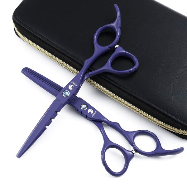 TIJERAS Professional Salon Hair Cutting Thinning Scissors Barber Shears Hair Cutting Tools Set