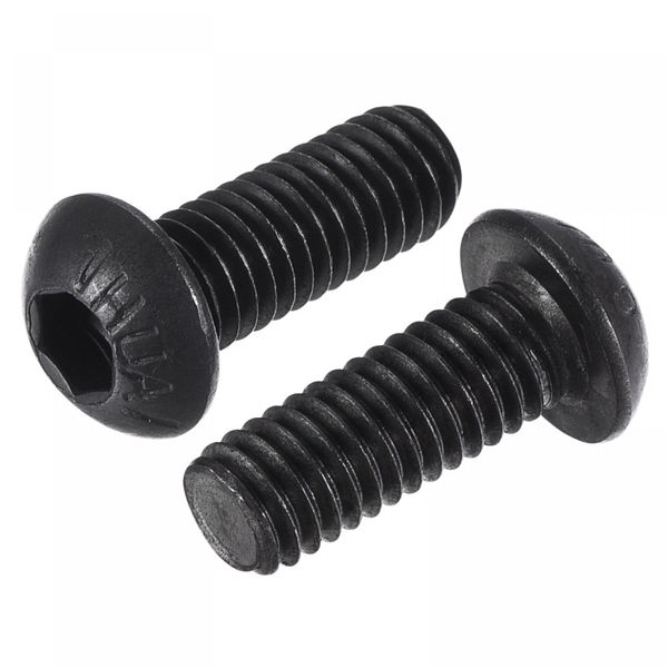 uxcell Hex Socket Socket Button Head Cap Bolt Alloy Steel M6x16 mm Pack of 25