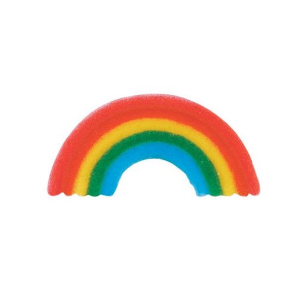 Rainbow Sugar Decorations Cookie Cupcake Cake 12 Count