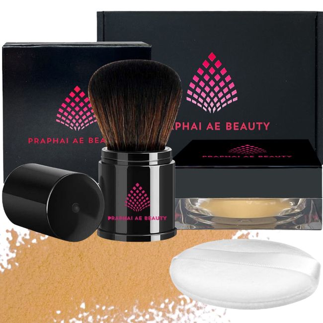 Praphai Ae Beauty Loose setting powder translucent and Oily Control.