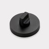 Solid Brass Thumbturn Lock Set - Gold Silver Black Antique Gold (Black)