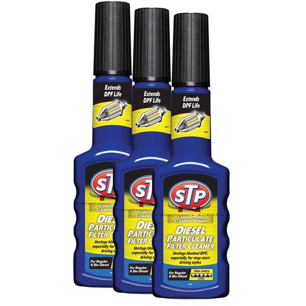 STP Diesel Particulate Filter Cleaner - 3x200ml = 600ml