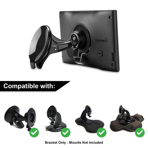 Ramtech Universal GPS Cradle Bracket Clip Mount Compatible with GPS RV 660LMT, RV 770 LMT-S, RV 780 & Traffic GPS, CBR