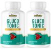 Gluco Tonic- Blood Support- 2 Bottles- 120 Capsules