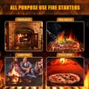 Realcook Natural Fire Starter Cubes: Upgraded 36 Firestarters Kindling