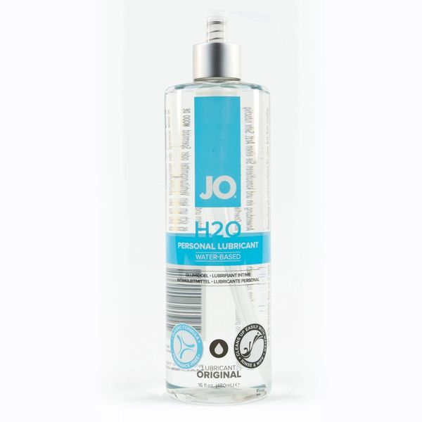 System Jo H2O Lube Water Based PREMIUM Personal Lubricant 16oz