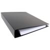 Ruby Paulina 17x11 Binder Poly Panel Featuring a 2" Angle-D Ring Black