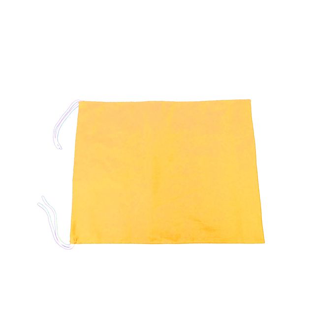 TOMAC IHK-03-KO Fluorescent Color Flag with String Polyester Fluorescent Orange 13.8 x 17.7 inches (35 x 45 cm)