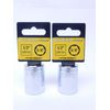2 PIECES! NEW OLYMPIA TOOLS 1/2" Drive, 12-Point Socket 13/16" BULK PACK (HR)