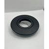 ALL LED iCan75 Mains GU10 Fire Rated Downlight AFD75 + Bezel (Carbon Black Adjustable)