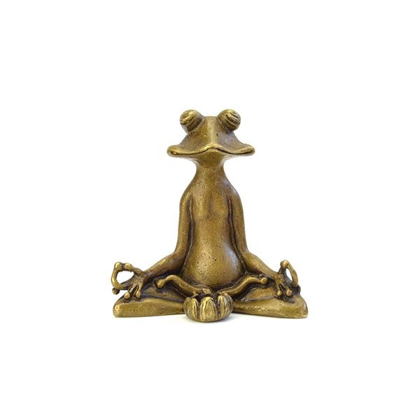 Brass Frog Incense Burner, Incense Holder, Incense Holder, Frog, Buddhist Altar Incense Burner, Incense Door, Figurine, Object, Tea Ceremony Supplies, Meditation, Sleep, Relaxing