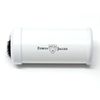 Edwin Jagger White Travel Shaving Brush (Black Synthetic)