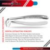 PRECISE CANADA: Set of 3 Dental EXTRACTING Forceps #MD3 Dental Extraction Instruments