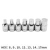 Astro Products AP 17 PC Oil Drain Socket Set