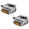 Wellgo 313 Pedals, 9/16 inch - Silver - LU313 Silver