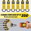 Resistance Bands, 350lbs Heavy Exercise Bands with Handles, Workout Bands Set...