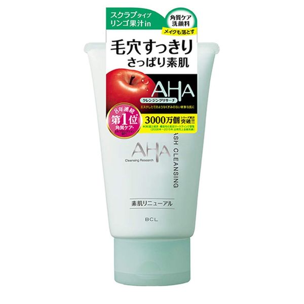 Cleansing Research AHA Face Wash Cleansing 120g - N (Green Tea Set)