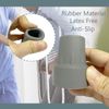 7/8 Inch Crutch Tips, Replacement Medical Drive Cane Tips for Elderly Disabled, 2 Pcs, Gray