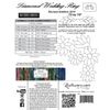 Diamond Wedding Ring Wall Quilt Foundation Paper Pieced 72in x 72in Quilt Pattern