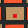 Meitaat Red Rectangle Stickers 50 x 50 MM Color Coding Rectangular Labels Vinyl Roll Self-Adhesive Waterproof Removable 500 PCS
