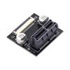 Cablecc PCI-E Express 1X Slot Riser Card Extender Extension Angled Ribbon Flex Relocation Cable 10cm Low Profile