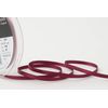 Berisfords Double FACE Poly Satin Ribbon, Burgundy, 5 mm